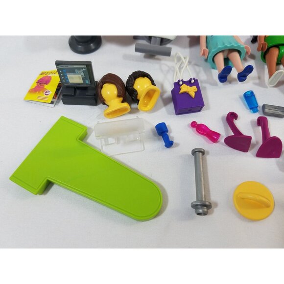 Playmobil City Life Beauty Salon Take Along 70109 Building Set Retired Complete - Picture 5 of 16